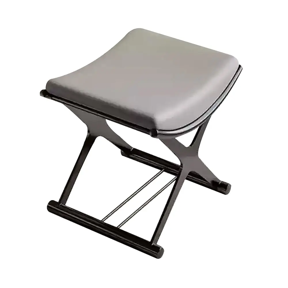 Modern Decor Multifunctional Stool, Leather Tufted Seat, Bla Frame Light Gray, 17.7"" W X 17.7"" D X 17.7"" H
Modern Decor Multifunctional Stool, Leather Tufted Seat, Bla Frame Light Gray, 17.7"" W X 17.7"" D X 17.7"" H