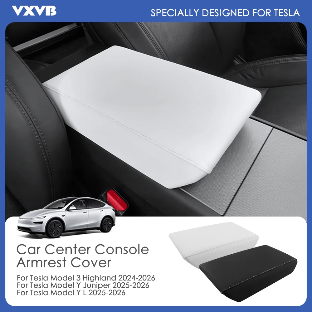 Soft Car Center Console Armrest Protector Cover For Tesla Model 3 Highland Model Y Juniper Model YL 2026 Interior Accessories
Soft Car Center Console Armrest Protector Cover For Tesla Model 3 Highland Model Y Juniper Model YL 2026 Interior Accessories