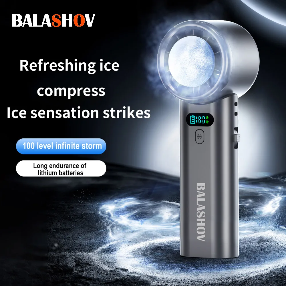 Portable Handheld Turbo Fan 100 Wind Speeds Adjustable Mini Personal Fan Battery Operated Fan Folding Handheld High-speed Outdoo
Portable Handheld Turbo Fan 100 Wind Speeds Adjustable Mini Personal Fan Battery Operated Fan Folding Handheld High-speed Outdoo
