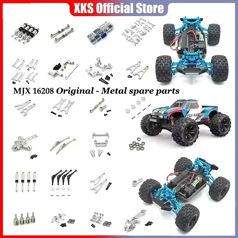 RC Automotive Upgrade Parts Kit MJX 16209 16210 16207 16208 Metal front and rear suspension arm steering cup linkage rod set1:16
RC Automotive Upgrade Parts Kit MJX 16209 16210 16207 16208 Metal front and rear suspension arm steering cup linkage rod set1:16