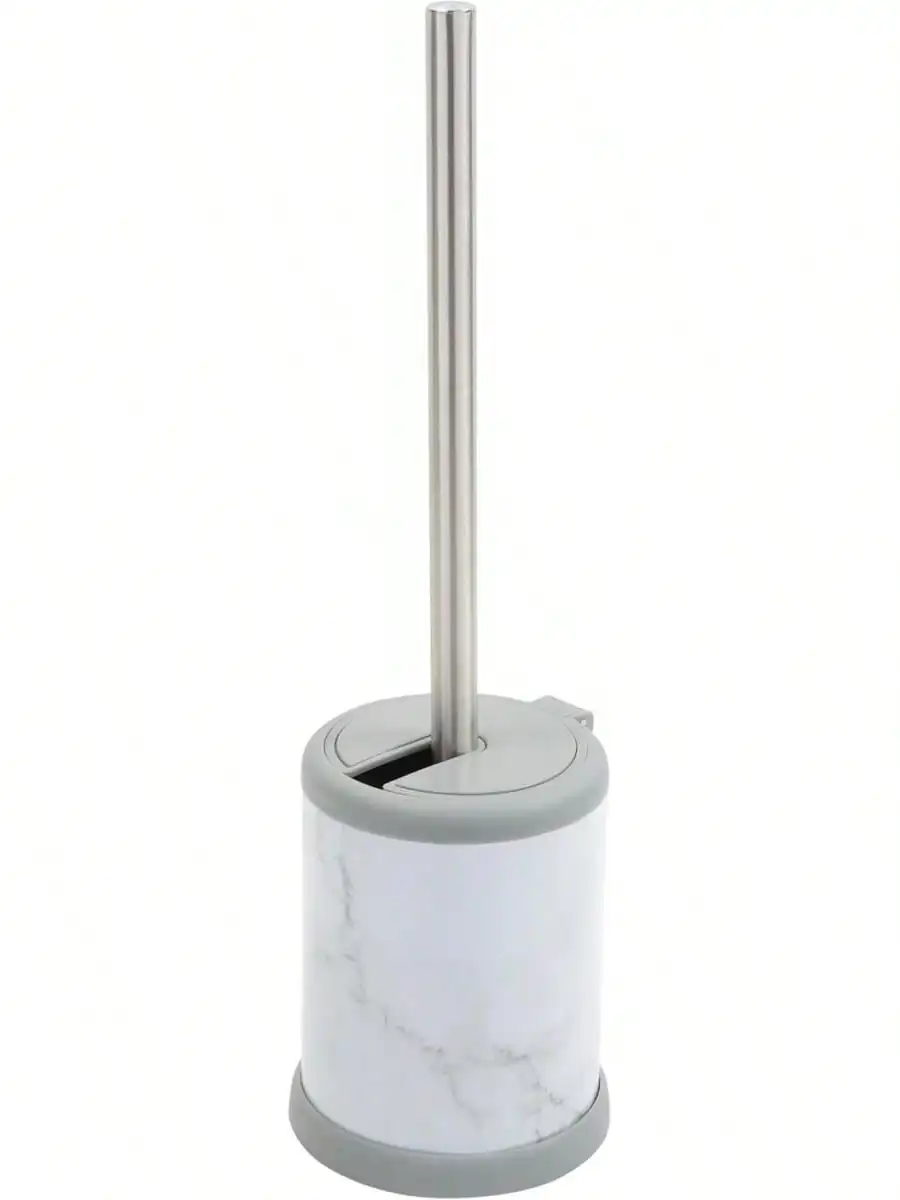 Bath Toilet Brush And Holder | Self Closing Lid | 360 Degree Brush | Bathroom Cleaning | Compact Size | Storage And Organization | Stainless Steel
Bath Toilet Brush And Holder | Self Closing Lid | 360 Degree Brush | Bathroom Cleaning | Compact Size | Storage And Organization | Stainless Steel
