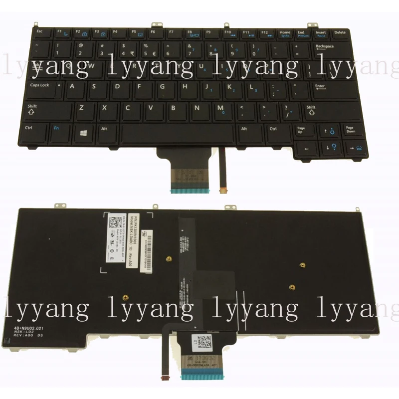 f 115T5 FOR DELL Latitude E7240 Laptop Keyboard with Backlighting
f 115T5 FOR DELL Latitude E7240 Laptop Keyboard with Backlighting