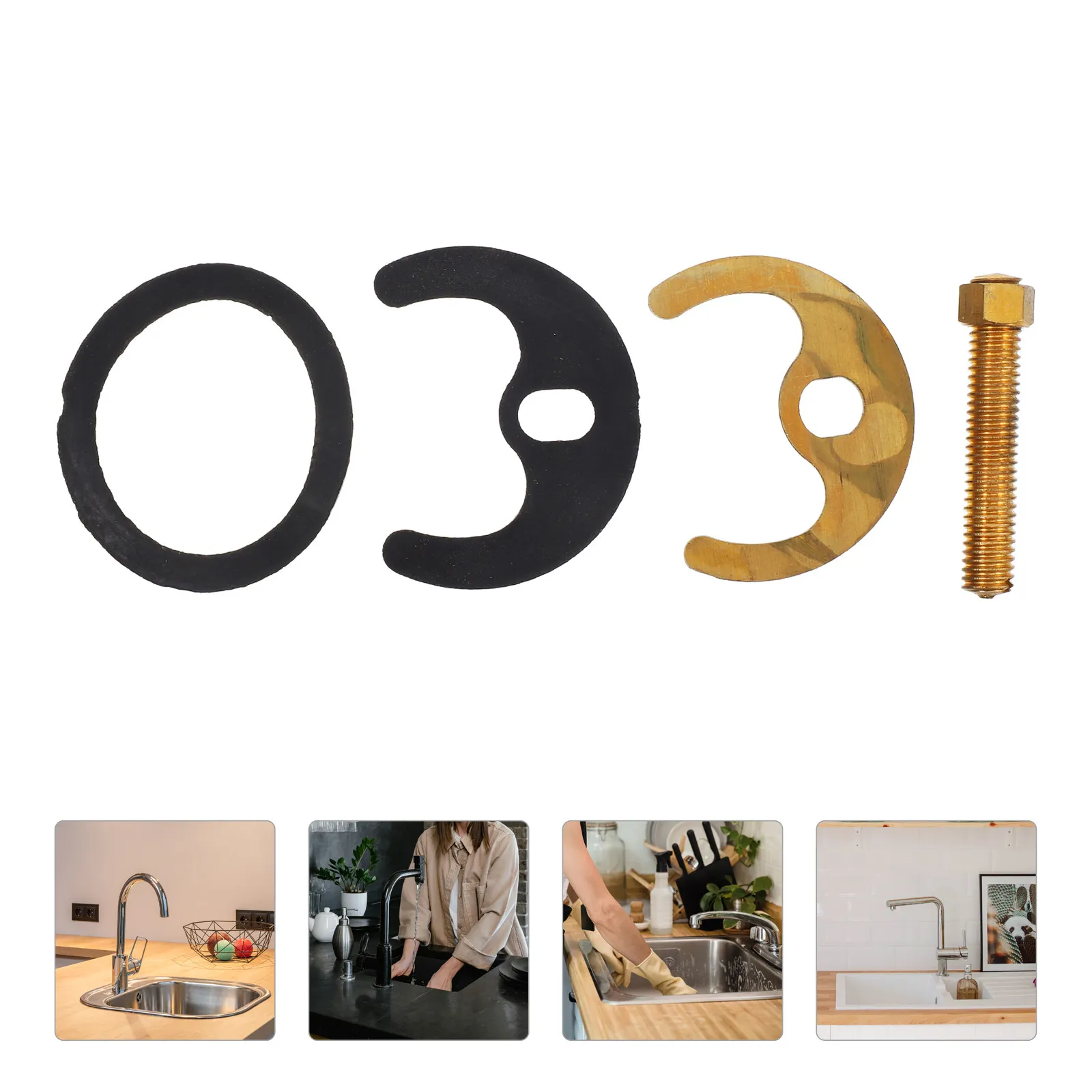 Horseshoe Mounting Accessories Kitchen Faucet Nut Wash Basin Tap Fitting Hot Cold Faucet Fixing Tool Fastening Gasket Repair Kit
Horseshoe Mounting Accessories Kitchen Faucet Nut Wash Basin Tap Fitting Hot Cold Faucet Fixing Tool Fastening Gasket Repair Kit