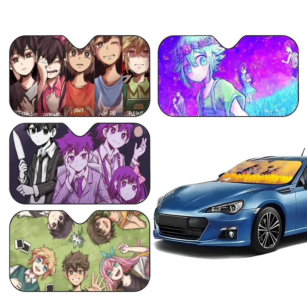 Omori аниме автомобильный солнцезащитный козырек автомобильный солнцезащитный козырек универсальный складной козырек на лобовое стекло 
Omori аниме автомобильный солнцезащитный козырек автомобильный солнцезащитный козырек универсальный складной козырек на лобовое стекло