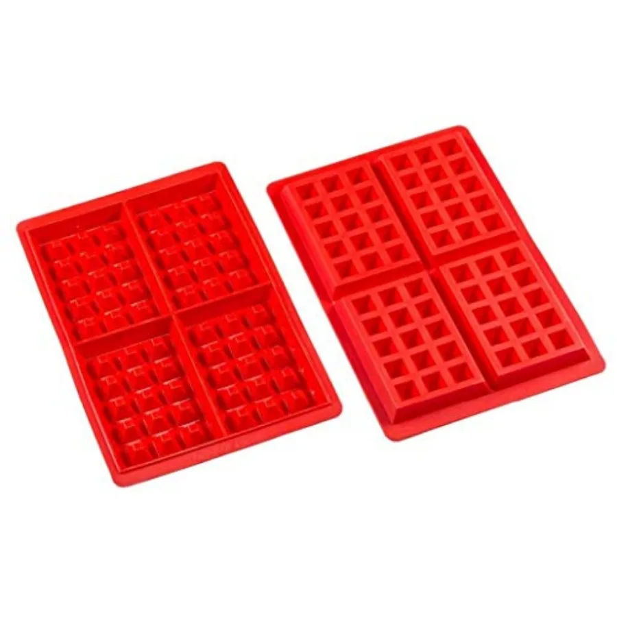 Waffle Mold Silicone Waffle Mold 4 Cavities Waffle Mold Silicone Waffle Maker Baking Tray Mold for Waffle Cake Chocolate Craft
Waffle Mold Silicone Waffle Mold 4 Cavities Waffle Mold Silicone Waffle Maker Baking Tray Mold for Waffle Cake Chocolate Craft