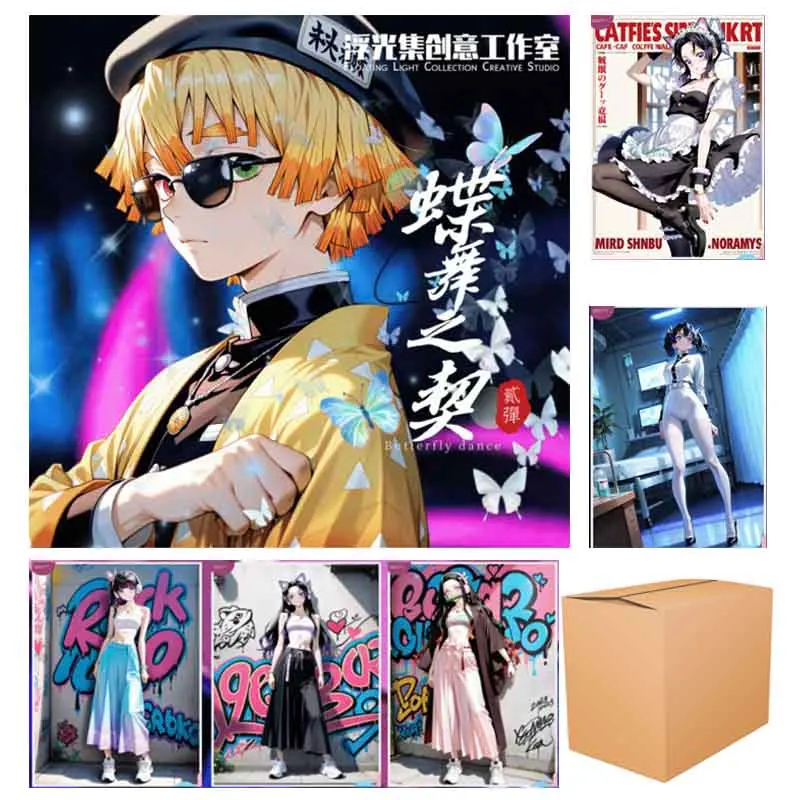 Wholesale Booster Box Demon Slayer Collection Cards Butterfly Dance Anime Character Collection Card Birthday Gifts Table Games
Wholesale Booster Box Demon Slayer Collection Cards Butterfly Dance Anime Character Collection Card Birthday Gifts Table Games