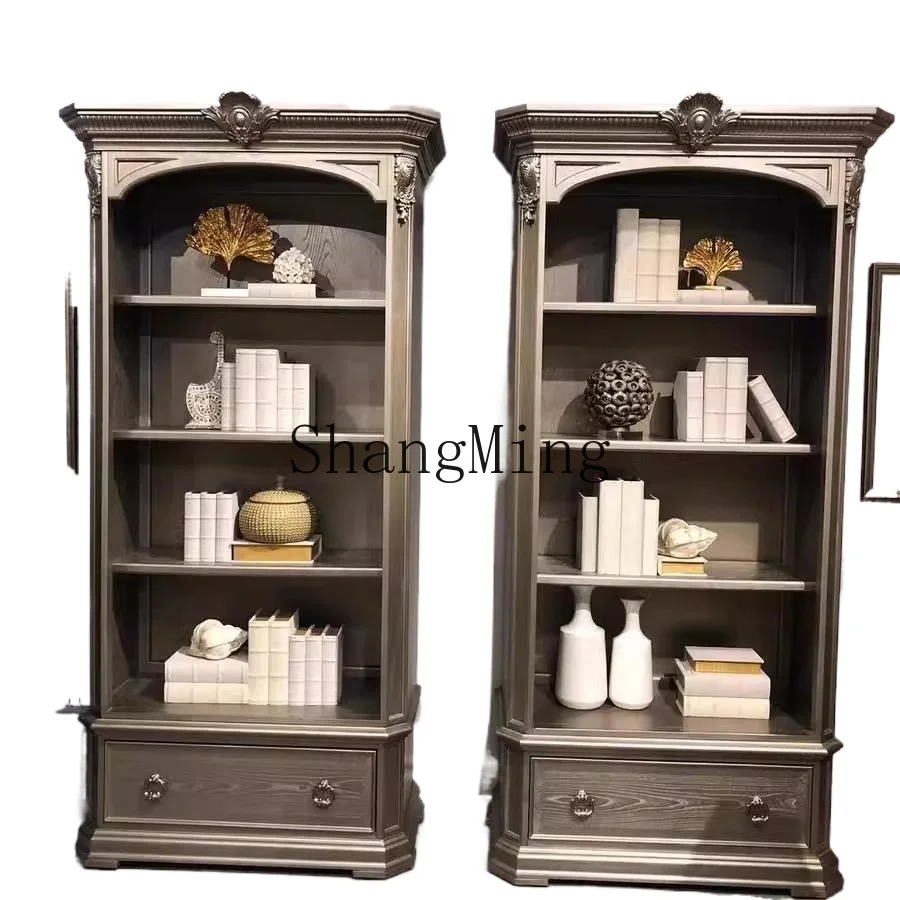 ZYH solid wood locker integrated carved retro old display cabinet against the wall
ZYH solid wood locker integrated carved retro old display cabinet against the wall
