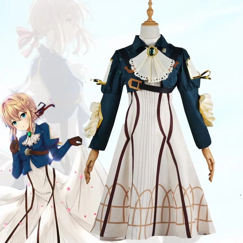 Violet Evergarden Cosplay Costume Anime Dress Uniform Princess Suits Full Set Comic Con Halloween Carnival Party Outfits Women
Violet Evergarden Cosplay Costume Anime Dress Uniform Princess Suits Full Set Comic Con Halloween Carnival Party Outfits Women