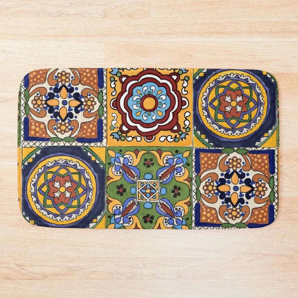 Talavera Four Square Bath Mat Anti Slip Bath Stickers Bathroom Utensils Carpet For Bathroom Mat
Talavera Four Square Bath Mat Anti Slip Bath Stickers Bathroom Utensils Carpet For Bathroom Mat