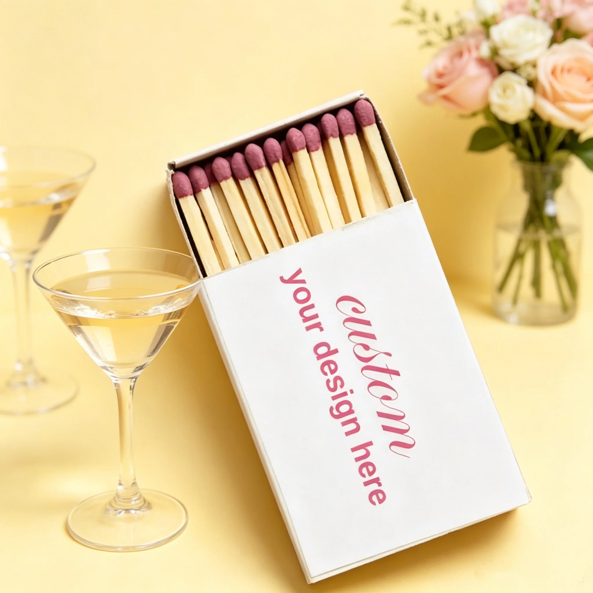 Custom Matchboxes – Personalized Wedding Favors, Bridal Shower Gifts, or Event Décor | Fully Customizable Design
Custom Matchboxes – Personalized Wedding Favors, Bridal Shower Gifts, or Event Décor | Fully Customizable Design