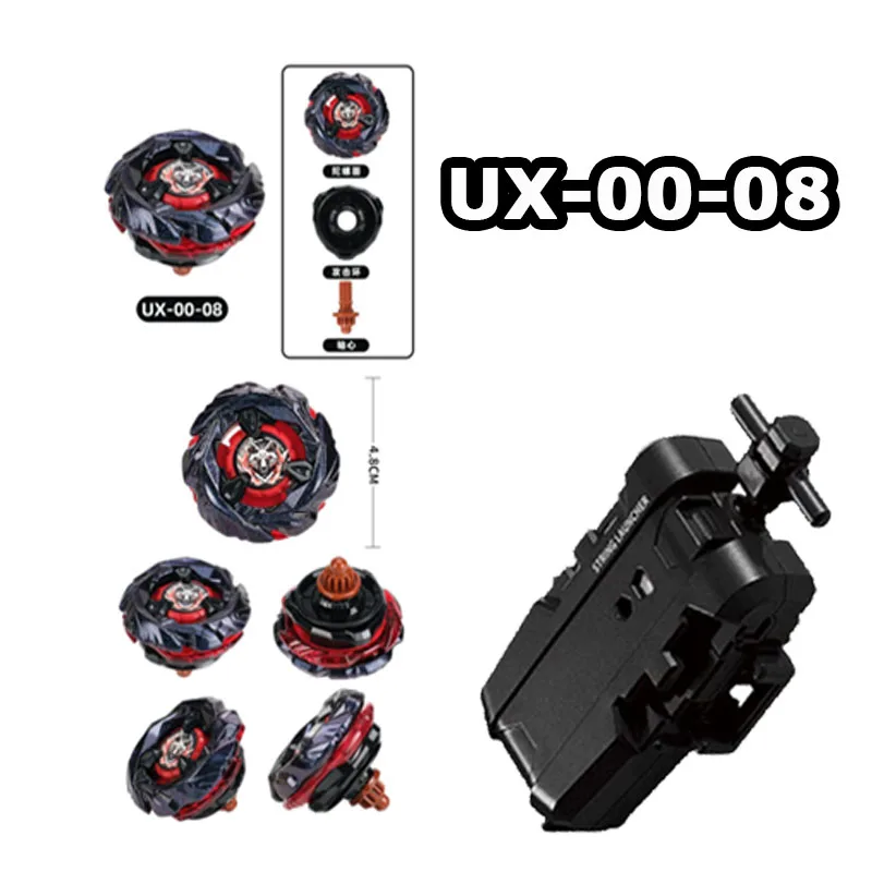 UX Series Combat Gyroscopes UX0005-UX0008 - Professional Battle-Ready Set with Enhanced Launchers & Durable Arena
UX Series Combat Gyroscopes UX0005-UX0008 - Professional Battle-Ready Set with Enhanced Launchers & Durable Arena