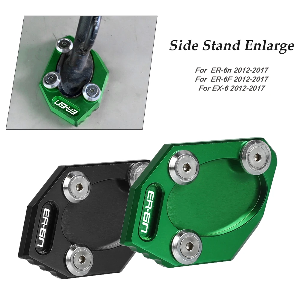 For Kawasaki ER-6n ER-6F EX-6 Side Stand Kickstand Enlarge ER6N ER6F EX6 2012 2013 2014 2015 2016 2017 Motorcycle Accessories
For Kawasaki ER-6n ER-6F EX-6 Side Stand Kickstand Enlarge ER6N ER6F EX6 2012 2013 2014 2015 2016 2017 Motorcycle Accessories
