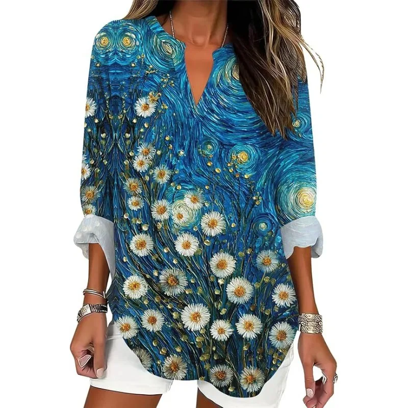 Boho women's loose shirts, Korean fashion, oversized shirts, long sleeve vintage shirts, summer and fall custom tops
Boho women's loose shirts, Korean fashion, oversized shirts, long sleeve vintage shirts, summer and fall custom tops