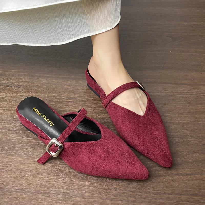 Women Flats Shoes Slingback Mules Slippers Autumn 2025 New Casual Dress Work Zapatillas De Mujer Pointed Toe Walking Shoes Woman
Women Flats Shoes Slingback Mules Slippers Autumn 2025 New Casual Dress Work Zapatillas De Mujer Pointed Toe Walking Shoes Woman