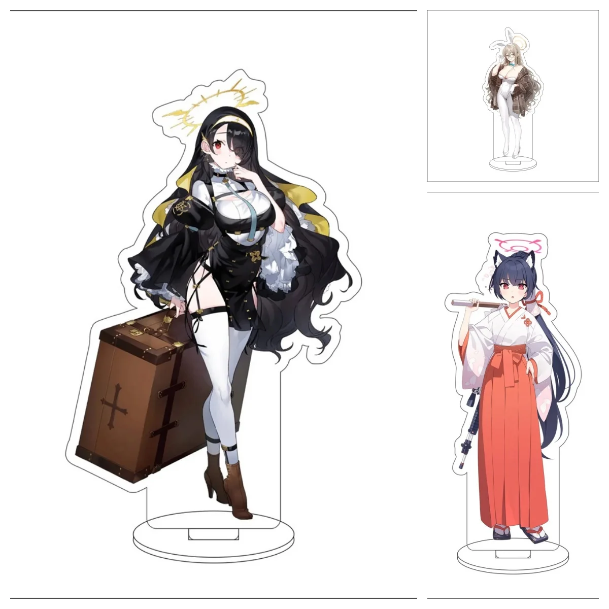 15CM Charm Anime sexy Blue Archive Acrylic Stand Model Cosplay Characters Ornament Accessories Good Collection Christmas Gifts
15CM Charm Anime sexy Blue Archive Acrylic Stand Model Cosplay Characters Ornament Accessories Good Collection Christmas Gifts