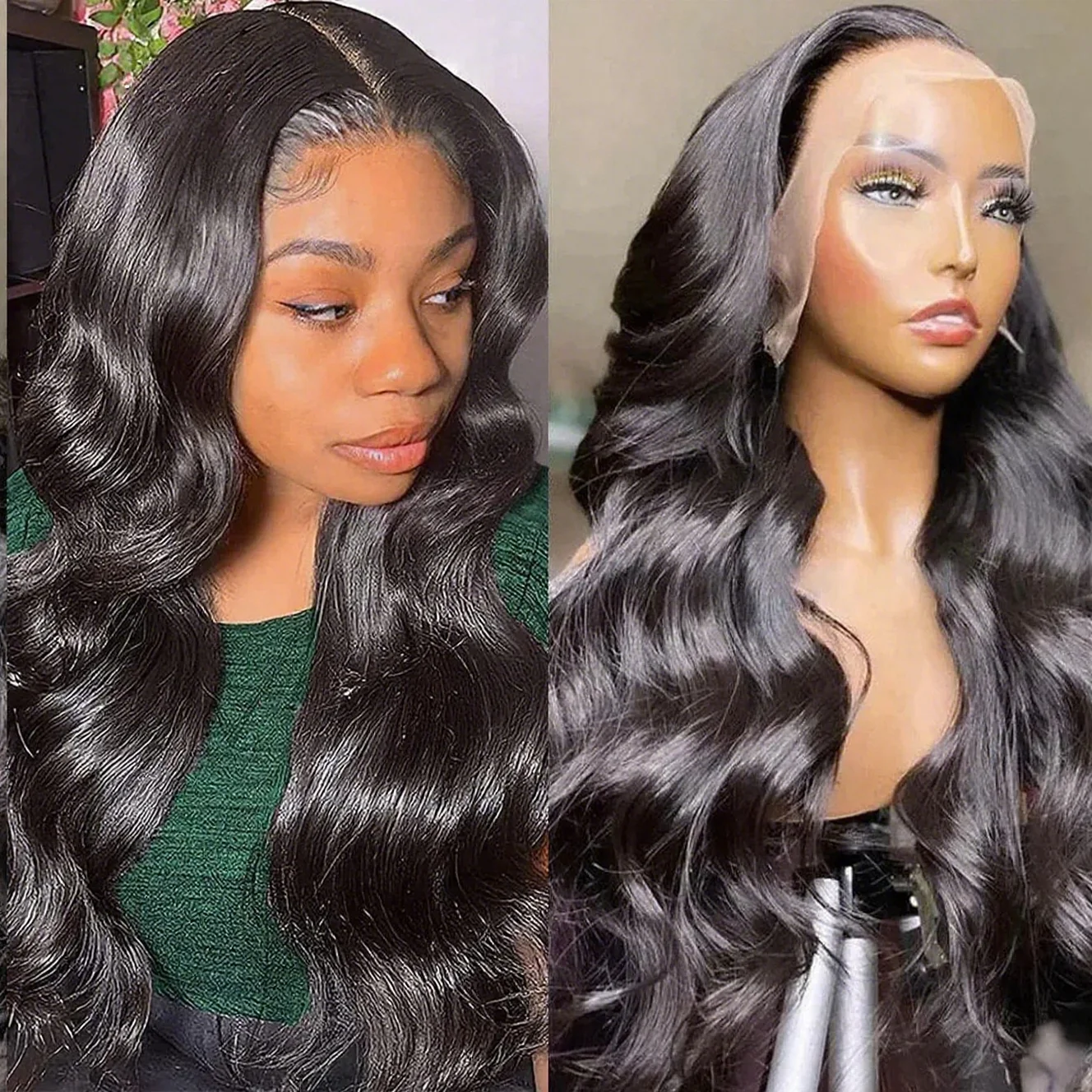 Body Wave 13x4 13x6 Hd Transparent Lace Front Wigs Human Hair Wig Brazilian 300% Density Pre Plucked Lace Frontal Wig For Women
Body Wave 13x4 13x6 Hd Transparent Lace Front Wigs Human Hair Wig Brazilian 300% Density Pre Plucked Lace Frontal Wig For Women