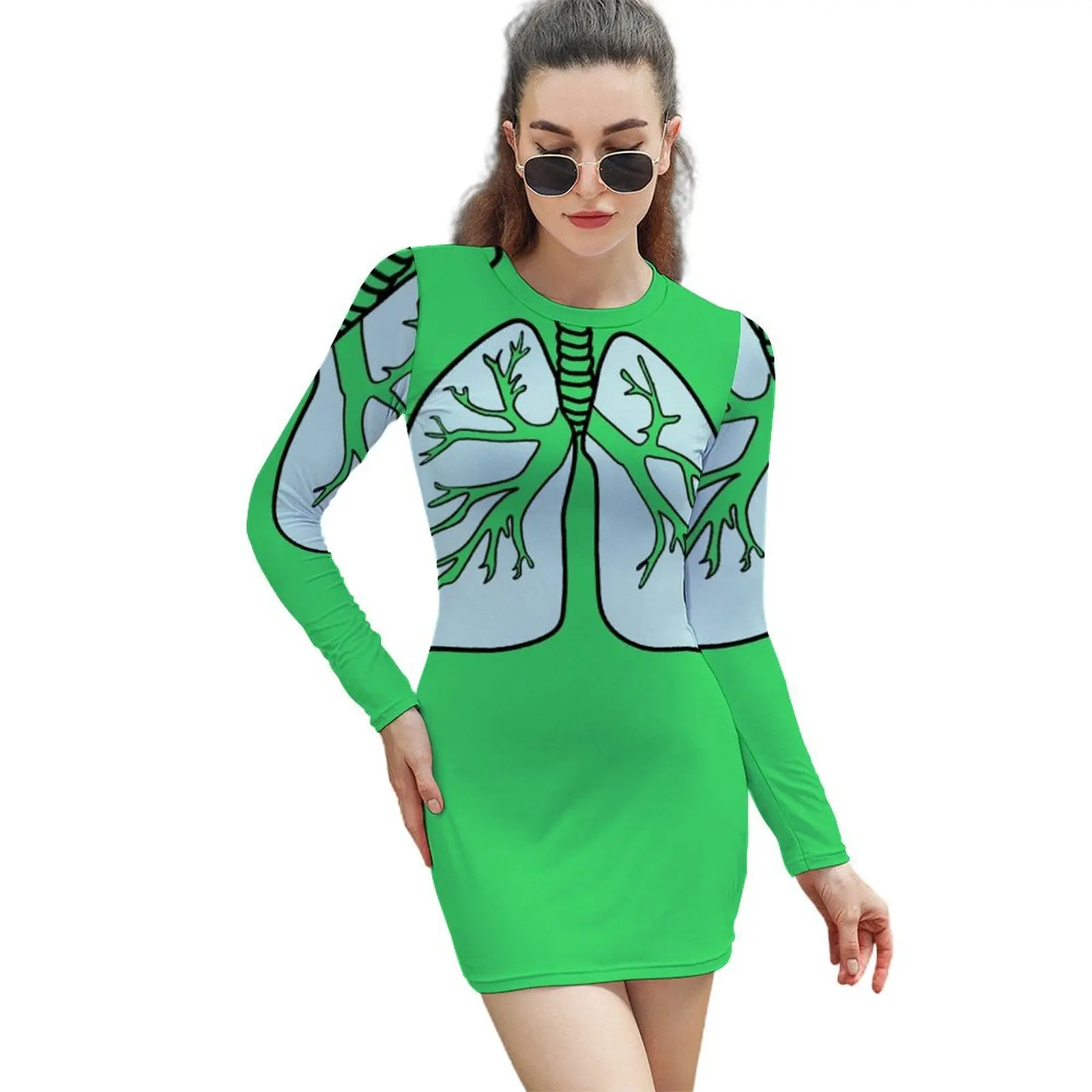 Blue and Green Lungs Long-Sleeved Sheath Dress party dresses women elegant women's dresses sale dresses summer woman 2024
Blue and Green Lungs Long-Sleeved Sheath Dress party dresses women elegant women's dresses sale dresses summer woman 2024