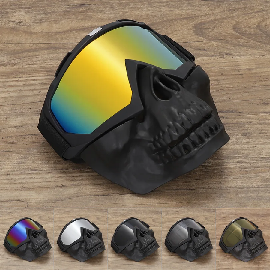 Spot CS Tactical Skull Mouth Goggles Mask Off-Road Motorcycle Helmet Mask Motorcycle Windproof Riding Goggles
Spot CS Tactical Skull Mouth Goggles Mask Off-Road Motorcycle Helmet Mask Motorcycle Windproof Riding Goggles