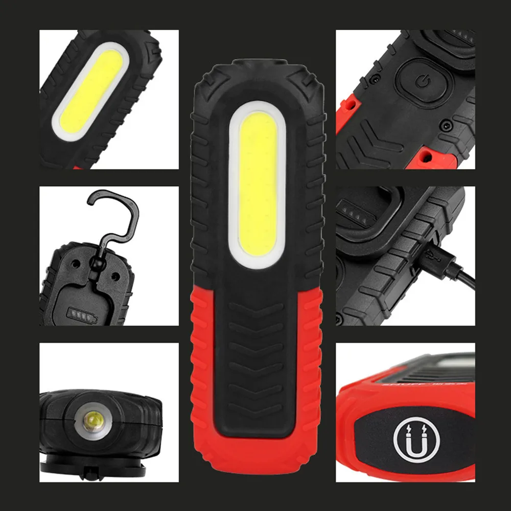 Cob Rechargeable Vehicle Maintenance Work Lamp Convenient Adjustable Strong Magnetic Attraction 360 ° Suspension Hook
Cob Rechargeable Vehicle Maintenance Work Lamp Convenient Adjustable Strong Magnetic Attraction 360 ° Suspension Hook