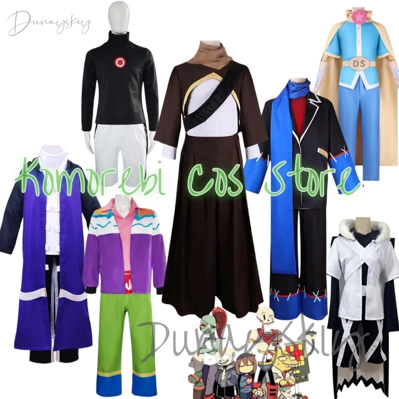 Gioco Anime Undertale Cosplay ink Sans Costume Sansy Long Cloak Combat Uniform Full Set Adult Man Halloween Carnival Suit
Gioco Anime Undertale Cosplay ink Sans Costume Sansy Long Cloak Combat Uniform Full Set Adult Man Halloween Carnival Suit