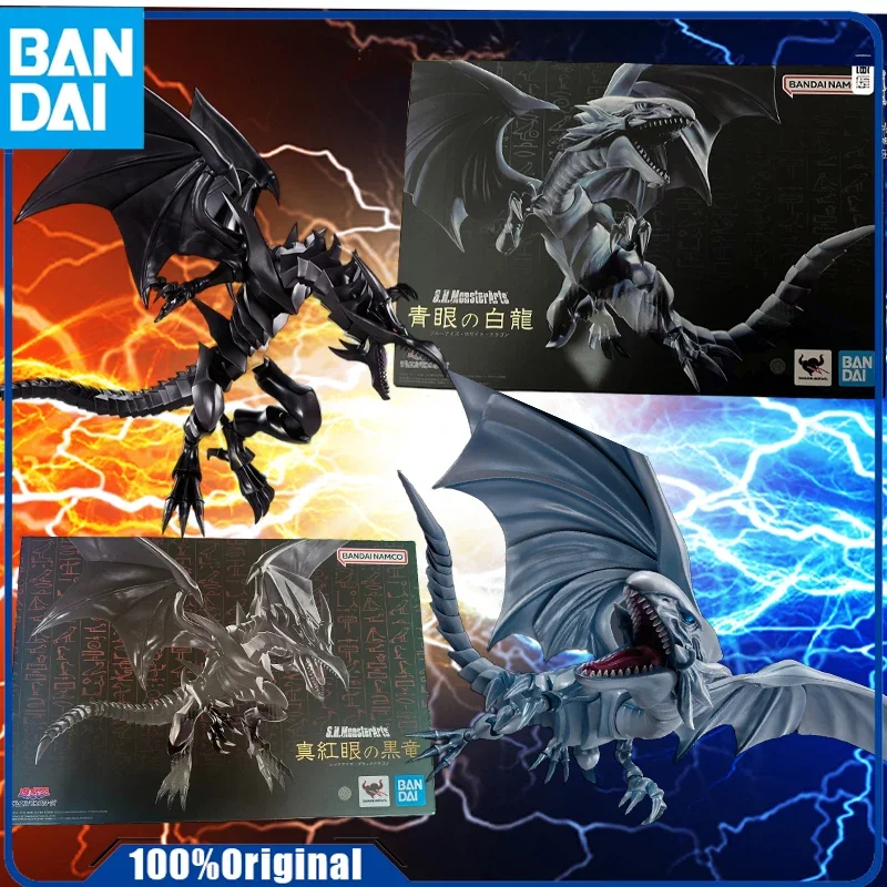 Bandai Genuine Original S.H.MONSTERARTS YU-GI-OH MONSTER DUEL TRUE RED-EYED BLACK DRAGON BLUE-EYED WHITE DRAGON Action Figure T
Bandai Genuine Original S.H.MONSTERARTS YU-GI-OH MONSTER DUEL TRUE RED-EYED BLACK DRAGON BLUE-EYED WHITE DRAGON Action Figure T