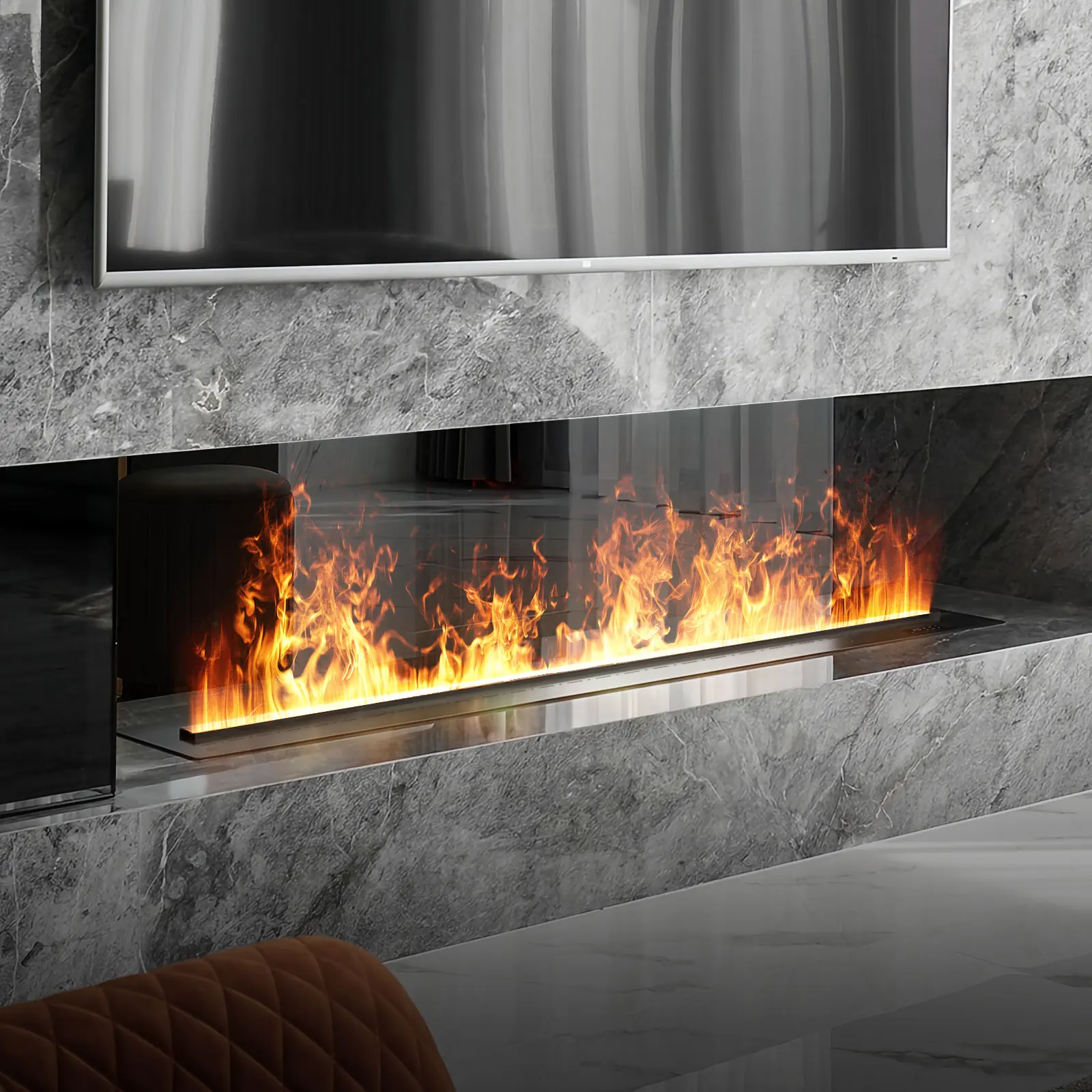 Оптовый интеллектуальный распылительный камин на заказ | Имитация пламени со звуковыми эффектами | Приложение Дистанционное Управление Сенсорным Экраном
Оптовый интеллектуальный распылительный камин на заказ | Имитация пламени со звуковыми эффектами | Приложение Дистанционное Управление Сенсорным Экраном