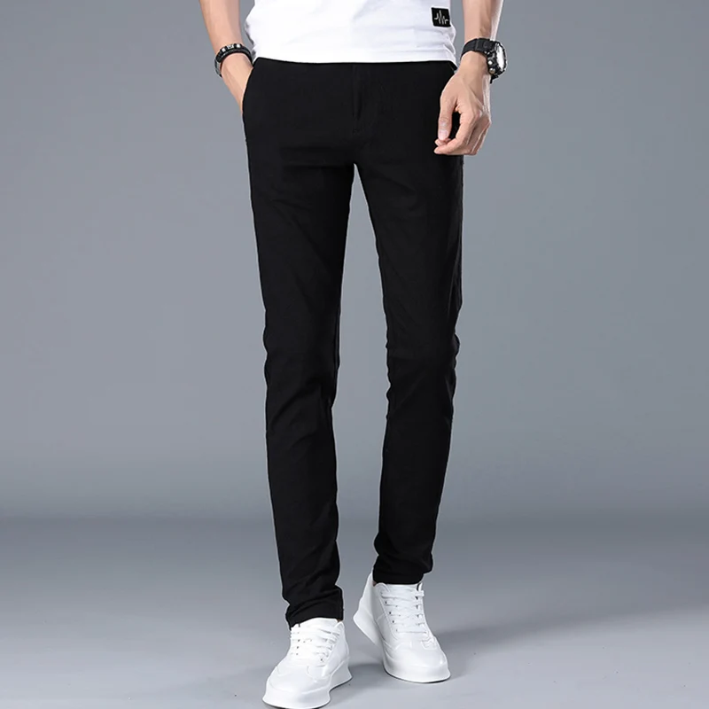 Summer Thin Casual Pants Men's Loose Straight Leg Slim Fit Cotton Korean Style Trendy Versatile Youth Business Casual Long Pants
Summer Thin Casual Pants Men's Loose Straight Leg Slim Fit Cotton Korean Style Trendy Versatile Youth Business Casual Long Pants
