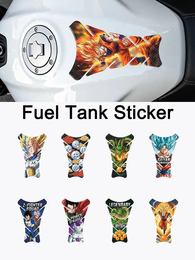 DRAGON BALL Z SON GOKU Vegeta Motorcycle PVC Tank Pad Tank Cap Protector Racing Sticker Universal
DRAGON BALL Z SON GOKU Vegeta Motorcycle PVC Tank Pad Tank Cap Protector Racing Sticker Universal