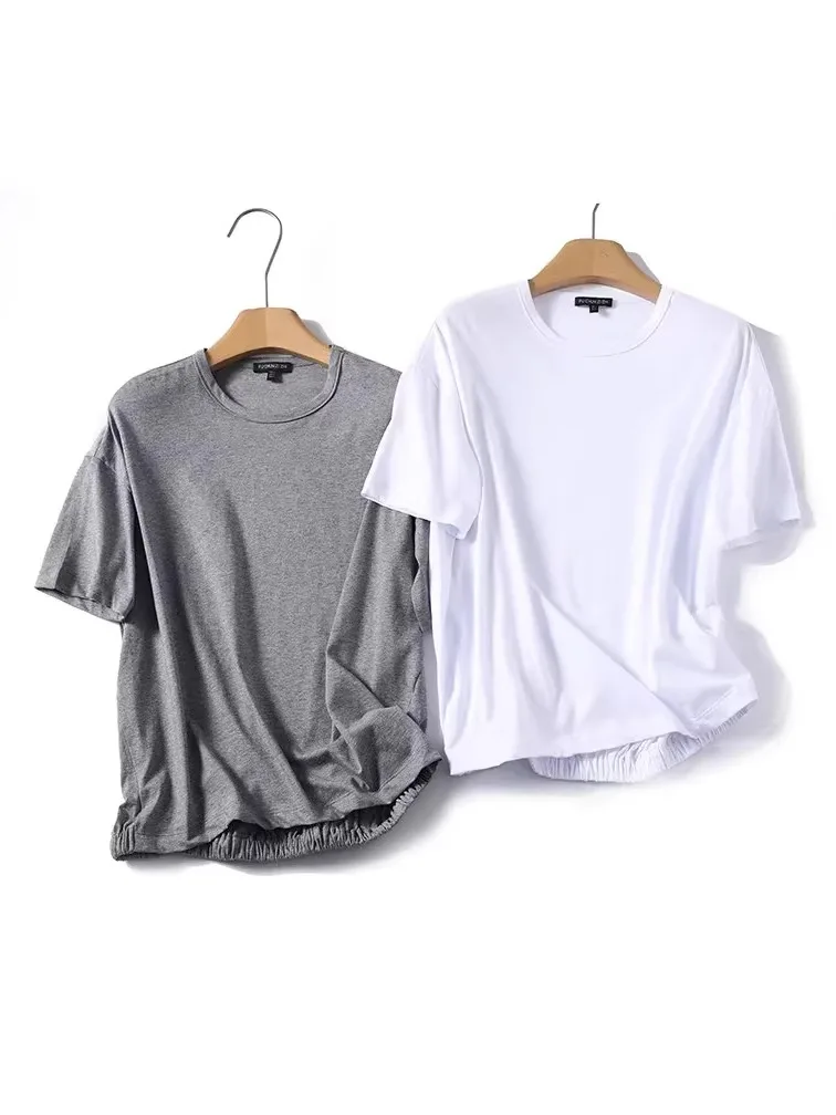 Dave&Di Spring And Summer New Women's Casual Style Fashionable Round Neck Short Sleeved T-shirt
Dave&Di Spring And Summer New Women's Casual Style Fashionable Round Neck Short Sleeved T-shirt