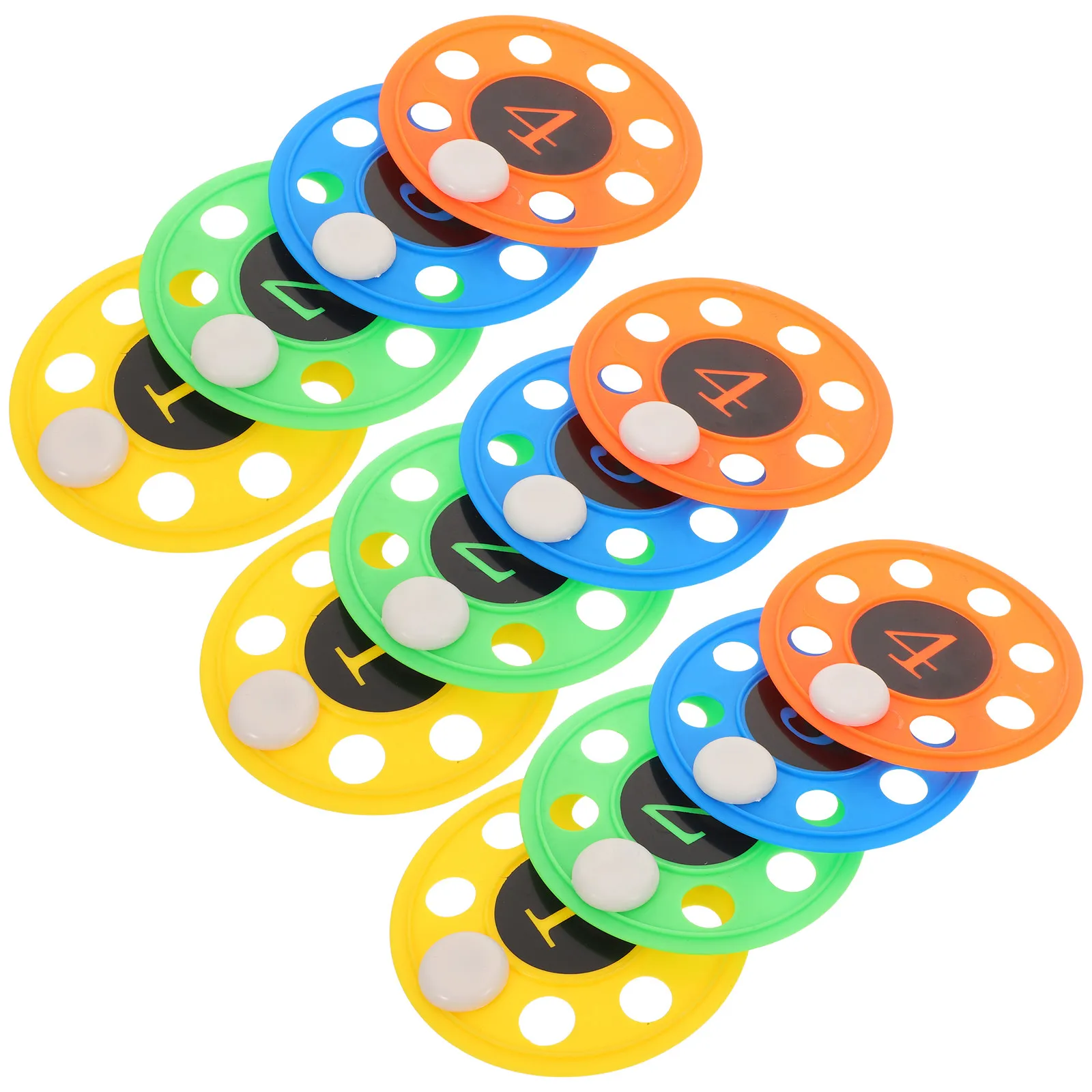 12Pcs Colorful Diving Discs for Swimming Pool Underwater Practice Games Number Learning Catch Retrieval Set
12Pcs Colorful Diving Discs for Swimming Pool Underwater Practice Games Number Learning Catch Retrieval Set