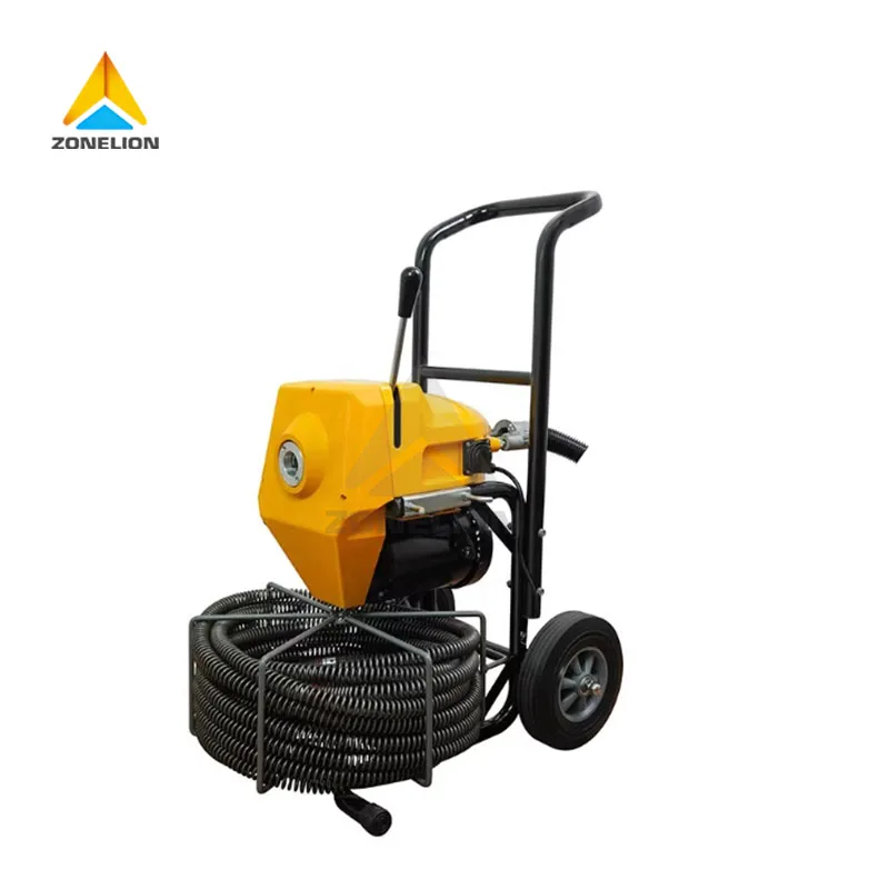 High Efficiency Drain Cleaning Machine Electric Pipe Dredger with Flexible Spring Cable for Sewer Pipeline Unblocking
High Efficiency Drain Cleaning Machine Electric Pipe Dredger with Flexible Spring Cable for Sewer Pipeline Unblocking