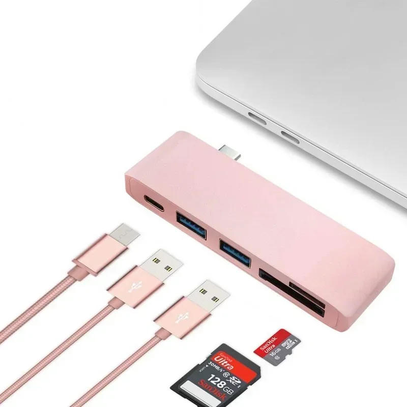 3.0 PD Thunderbolt 3 USB C Hub Adapter with TF SD Reader Slot for 2019 2020 12 13 15 16 New Pro Air MacBook
3.0 PD Thunderbolt 3 USB C Hub Adapter with TF SD Reader Slot for 2019 2020 12 13 15 16 New Pro Air MacBook