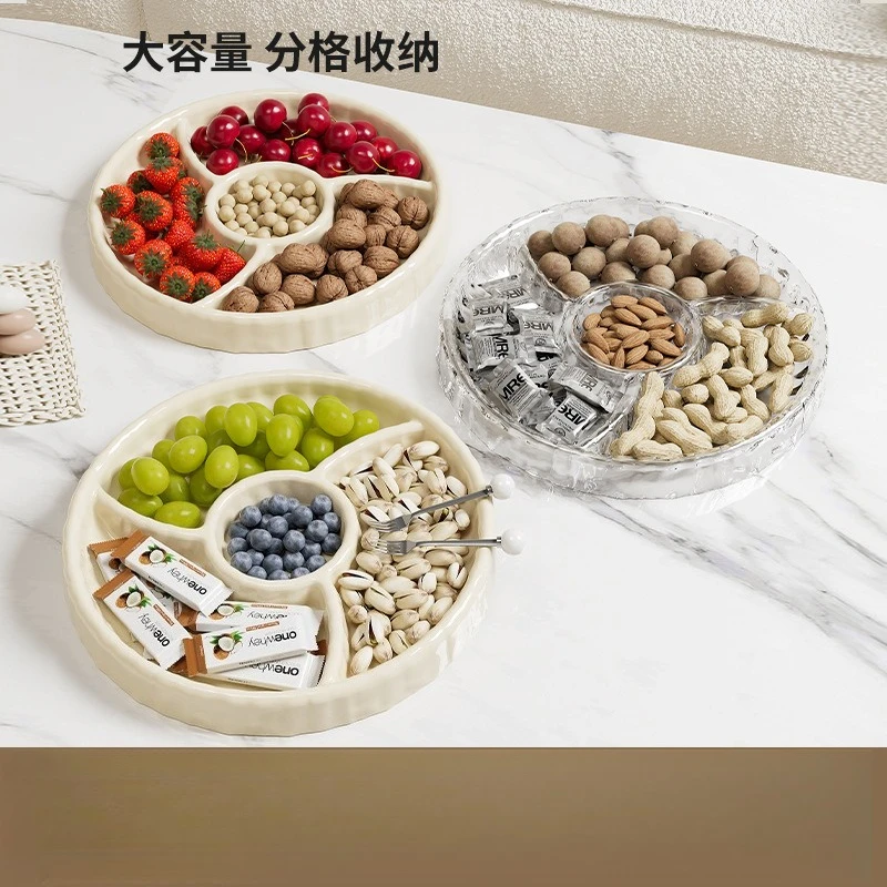 Wavy Fruit Tray Luxury Style Divided Snack Plate Food Grade Kitchen Living Room Storage Dish
Wavy Fruit Tray Luxury Style Divided Snack Plate Food Grade Kitchen Living Room Storage Dish