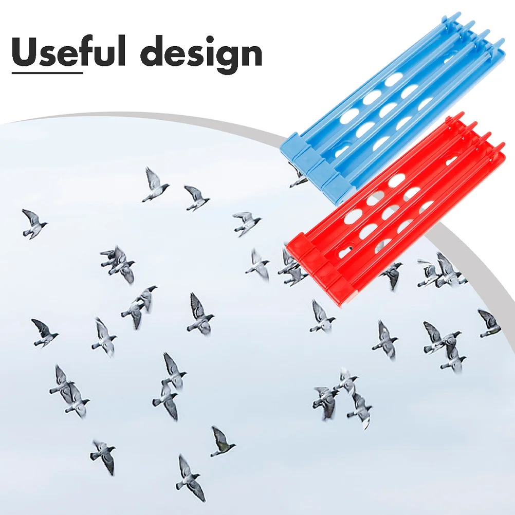 2 Pcs Pigeon Ring Stand Placing Rack Leg Band Holder Chick Parrot Organizer Frame Bird Training Rings
2 Pcs Pigeon Ring Stand Placing Rack Leg Band Holder Chick Parrot Organizer Frame Bird Training Rings