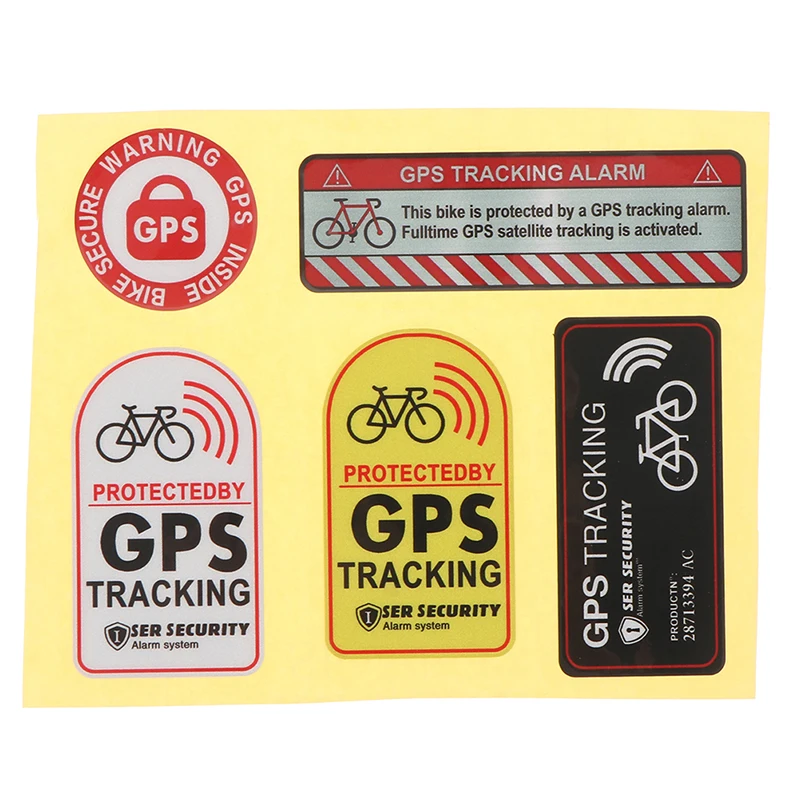 Anti-Theft Decal For Motorcycle Scooter Car GPS TRACKING Alarm Sticker Reflective Bicycle Warning Sticker
Anti-Theft Decal For Motorcycle Scooter Car GPS TRACKING Alarm Sticker Reflective Bicycle Warning Sticker