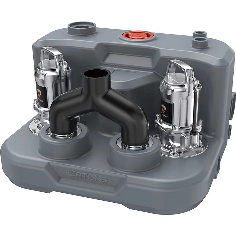 100 Liters Double 1500 Watts Electric High-pressure Unit Sanitary Pump Domestic Macerator Residencial Sewage Lifting Station
100 Liters Double 1500 Watts Electric High-pressure Unit Sanitary Pump Domestic Macerator Residencial Sewage Lifting Station