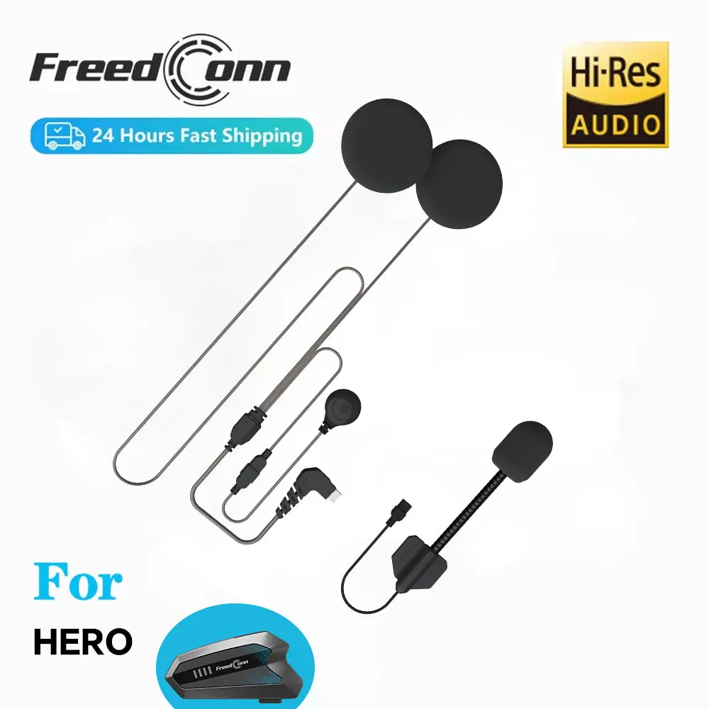 Freedconn D7HERO Hi RES Earphone Bluetooth Helmet Headset Motorcycle Intercom Mic Accessories for Hero
Freedconn D7HERO Hi RES Earphone Bluetooth Helmet Headset Motorcycle Intercom Mic Accessories for Hero