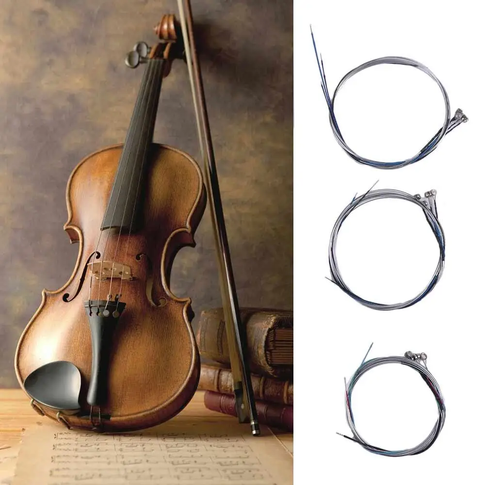 1 Set 4/4 3/4 1/2 1/4 1/8 Naomi Violin String G D a & E Strings Replacement Violin Strings Nickel String Fiddle String
1 Set 4/4 3/4 1/2 1/4 1/8 Naomi Violin String G D a & E Strings Replacement Violin Strings Nickel String Fiddle String