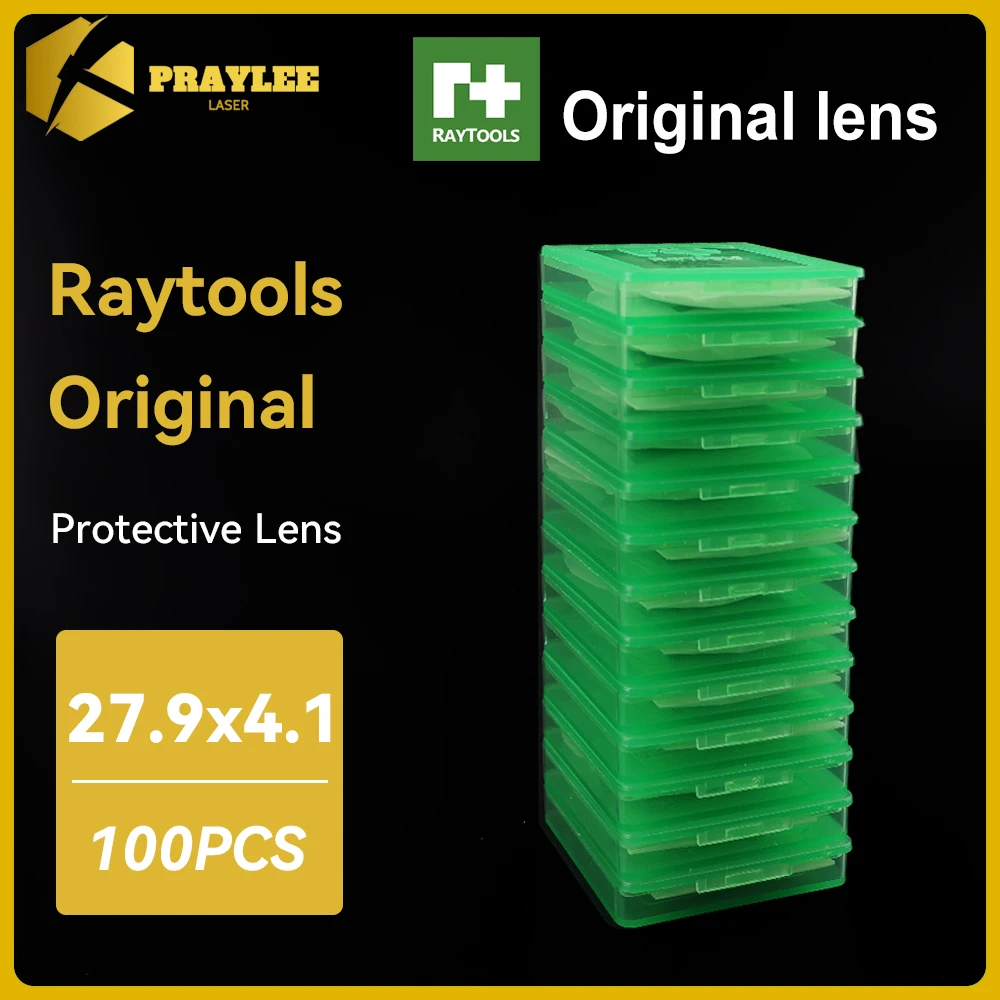 100 шт. Оптовая продажа оригинальных защитных линз Raytools 27.9x4.1 37x7 для оптоволоконных лазеров, защитные окна для Raytools BM111 BM06K
100 шт. Оптовая продажа оригинальных защитных линз Raytools 27.9x4.1 37x7 для оптоволоконных лазеров, защитные окна для Raytools BM111 BM06K