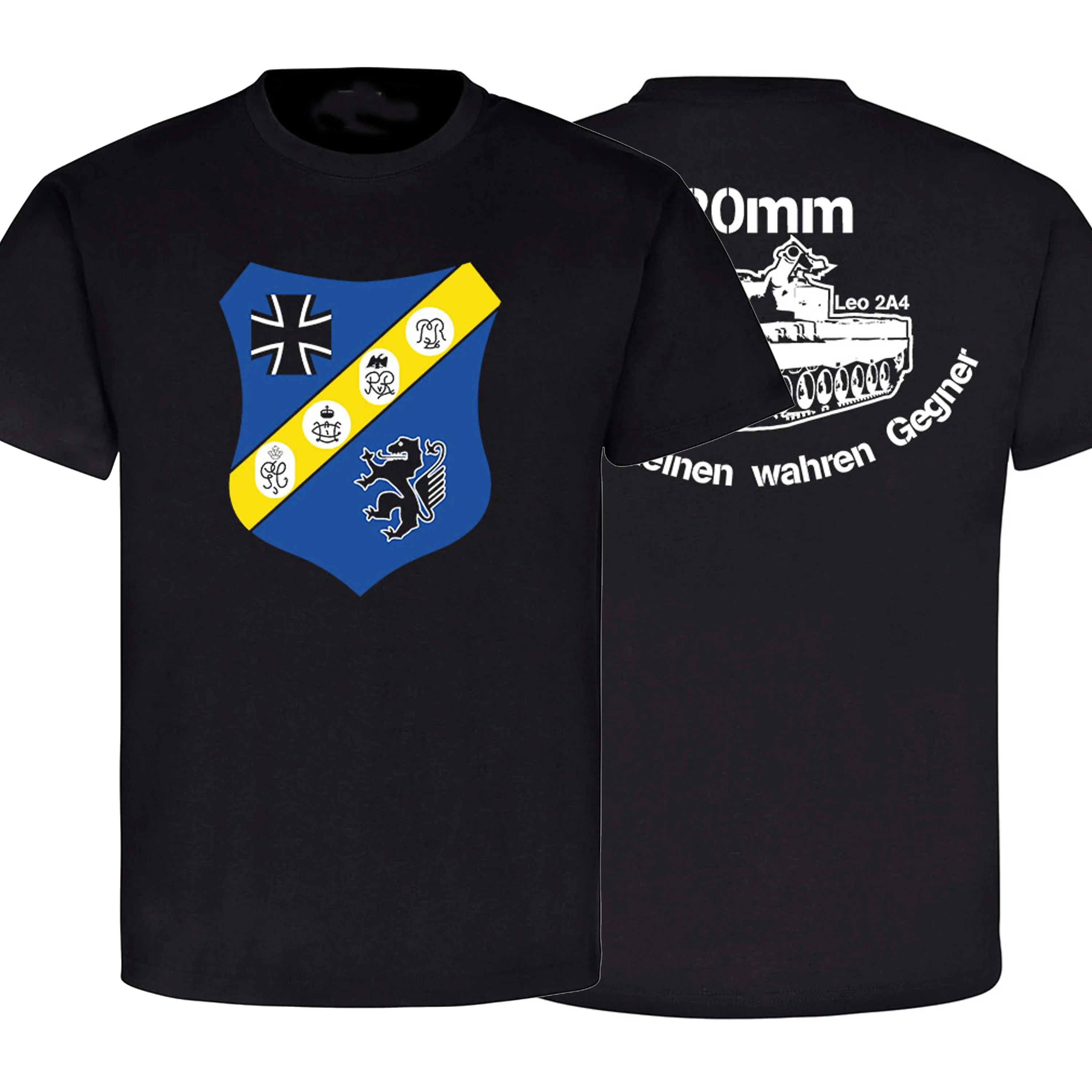 PzBtl 24 Leo 2A4 Panzerbataillon BW Panzer Leopard Wappen T-Shirt. Summer Cotton Short Sleeve O-Neck Mens T Shirt New S-3XL
PzBtl 24 Leo 2A4 Panzerbataillon BW Panzer Leopard Wappen T-Shirt. Summer Cotton Short Sleeve O-Neck Mens T Shirt New S-3XL
