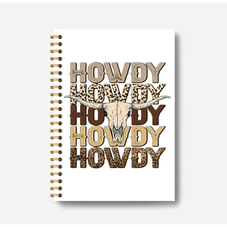 Howdy Notebook Journal 164 Pages - Gifts for Women boy girl, Western Cool Notebook, College School Supplies, 5.5×8.3 Notebook S
Howdy Notebook Journal 164 Pages - Gifts for Women boy girl, Western Cool Notebook, College School Supplies, 5.5×8.3 Notebook S