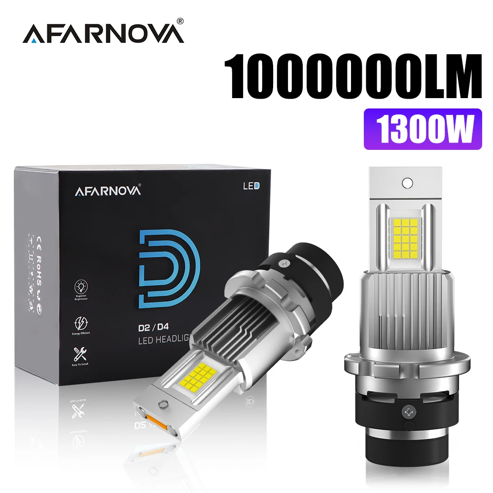 D4S D2S XENON TO Led 1:1 Retrofit Kit Origin Headlight D2R D4R LED Bulb Light 1300W High Power High Bright Car Lamp 12V
D4S D2S XENON TO Led 1:1 Retrofit Kit Origin Headlight D2R D4R LED Bulb Light 1300W High Power High Bright Car Lamp 12V
