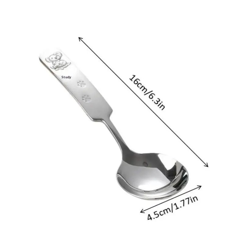 1/3 шт. ложка для мороженого, чайная ложка, десертная ложка, мультяшная ложка из нержавеющей стали, узор коалы, детская ложка для риса, суповая ложка
1/3 шт. ложка для мороженого, чайная ложка, десертная ложка, мультяшная ложка из нержавеющей стали, узор коалы, детская ложка для риса, суповая ложка