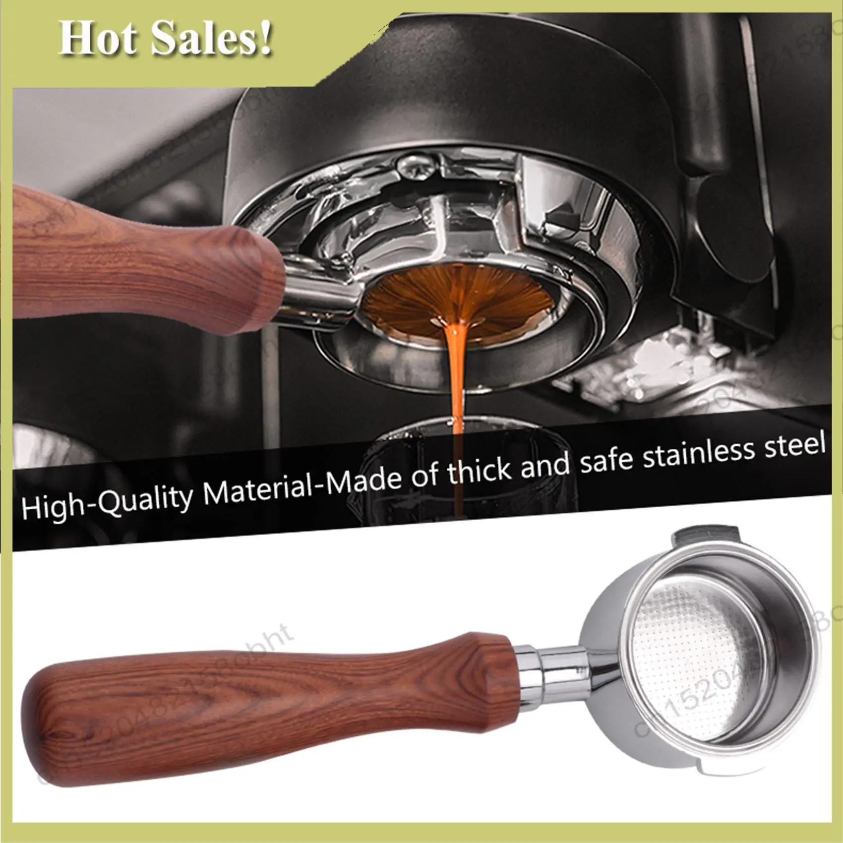 -PQWN Coffee 51Mm Bottomless Portafilter Compatible With Delonghi Icona ECP ECOV311 Espresso Machine, No Base Filter Holder
-PQWN Coffee 51Mm Bottomless Portafilter Compatible With Delonghi Icona ECP ECOV311 Espresso Machine, No Base Filter Holder