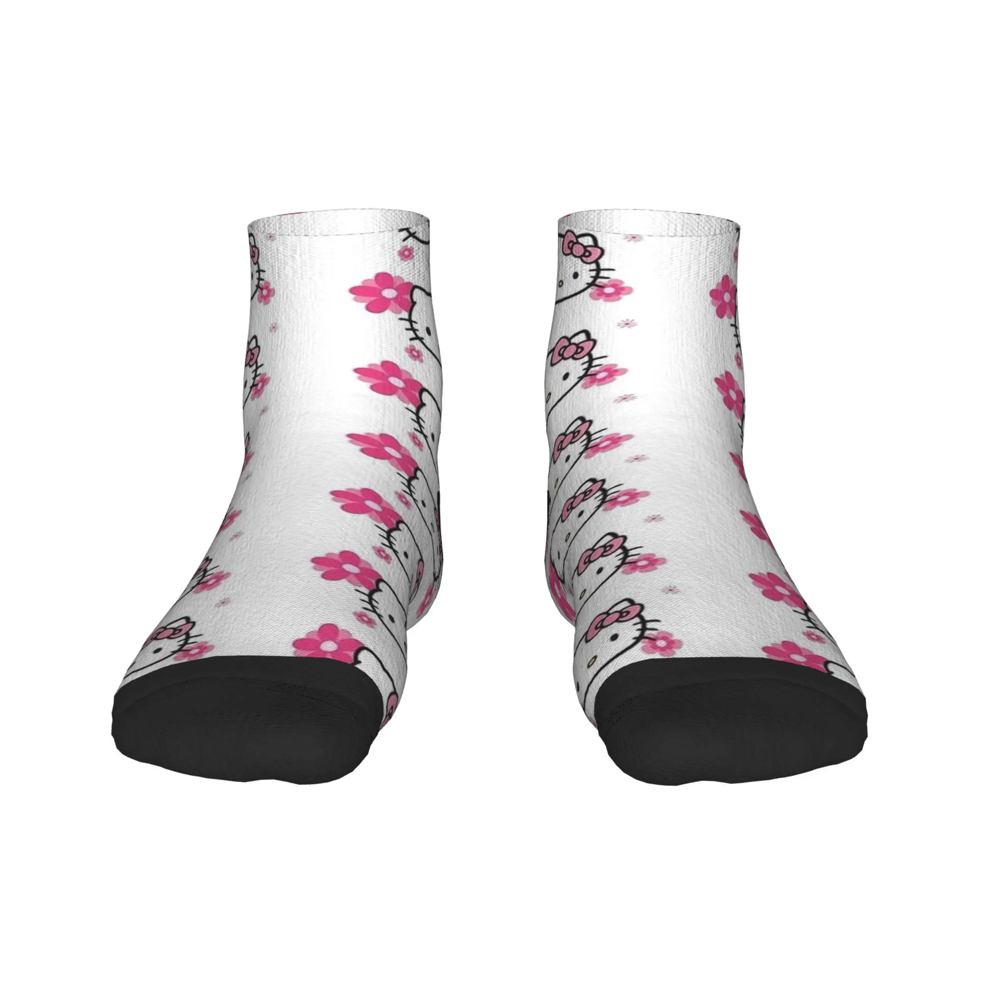 Pink Hello Kitty Flower Ankle Socks Custom Elegant Casual Socks Summer Non Slip Outdoor Comfort Soft Sock For Men
Pink Hello Kitty Flower Ankle Socks Custom Elegant Casual Socks Summer Non Slip Outdoor Comfort Soft Sock For Men