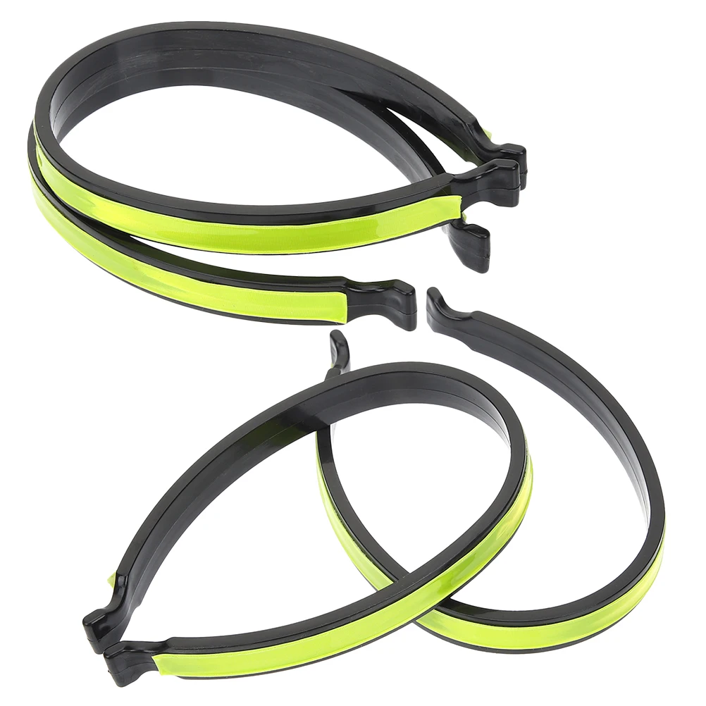 4 Pcs Reflective Trouser Clips Cycling Leg Straps High Visibility Durable Pant Bands Bike Gear Safety Fastener Bicycle Cuff
4 Pcs Reflective Trouser Clips Cycling Leg Straps High Visibility Durable Pant Bands Bike Gear Safety Fastener Bicycle Cuff