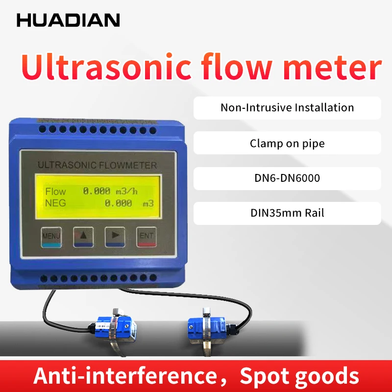 OEM 4-20ma dn6 rail type flow meter dn80 Rail installation Modular ultrasonic flow meter transmitters transducers for water
OEM 4-20ma dn6 rail type flow meter dn80 Rail installation Modular ultrasonic flow meter transmitters transducers for water