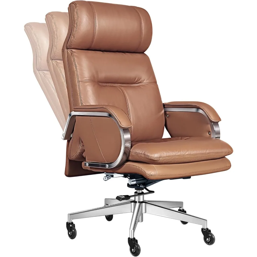 Leather Executive Chair High-Back Support90-150Degrees Tilt Home Desk Chair with Base 400LB Capacity Swivel Computer OfficeChair
Leather Executive Chair High-Back Support90-150Degrees Tilt Home Desk Chair with Base 400LB Capacity Swivel Computer OfficeChair