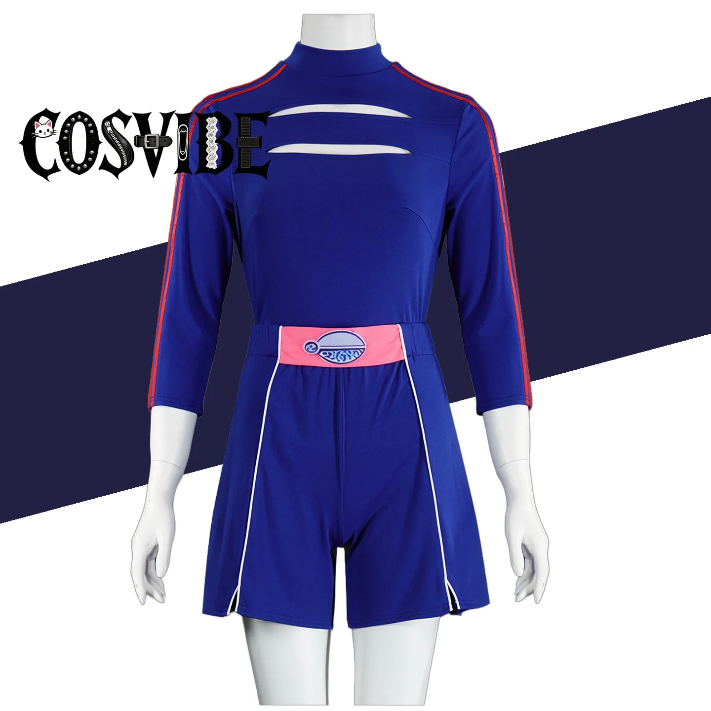 Women's TV Zombie Addison Blue Cosplay Costume Outfit with Bracelet Disguise Top and Pants for Halloween Carnival Party Roleplay
Women's TV Zombie Addison Blue Cosplay Costume Outfit with Bracelet Disguise Top and Pants for Halloween Carnival Party Roleplay