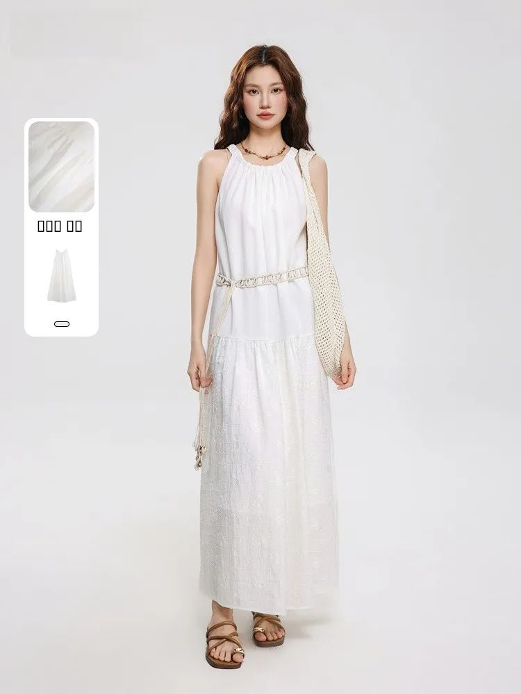 Элегантное модное платье-жилет в корейском стиле с круглым вырезом, А-силуэт, миди, летняя новинка, коллекция Memory's Starting Point
Элегантное модное платье-жилет в корейском стиле с круглым вырезом, А-силуэт, миди, летняя новинка, коллекция Memory's Starting Point